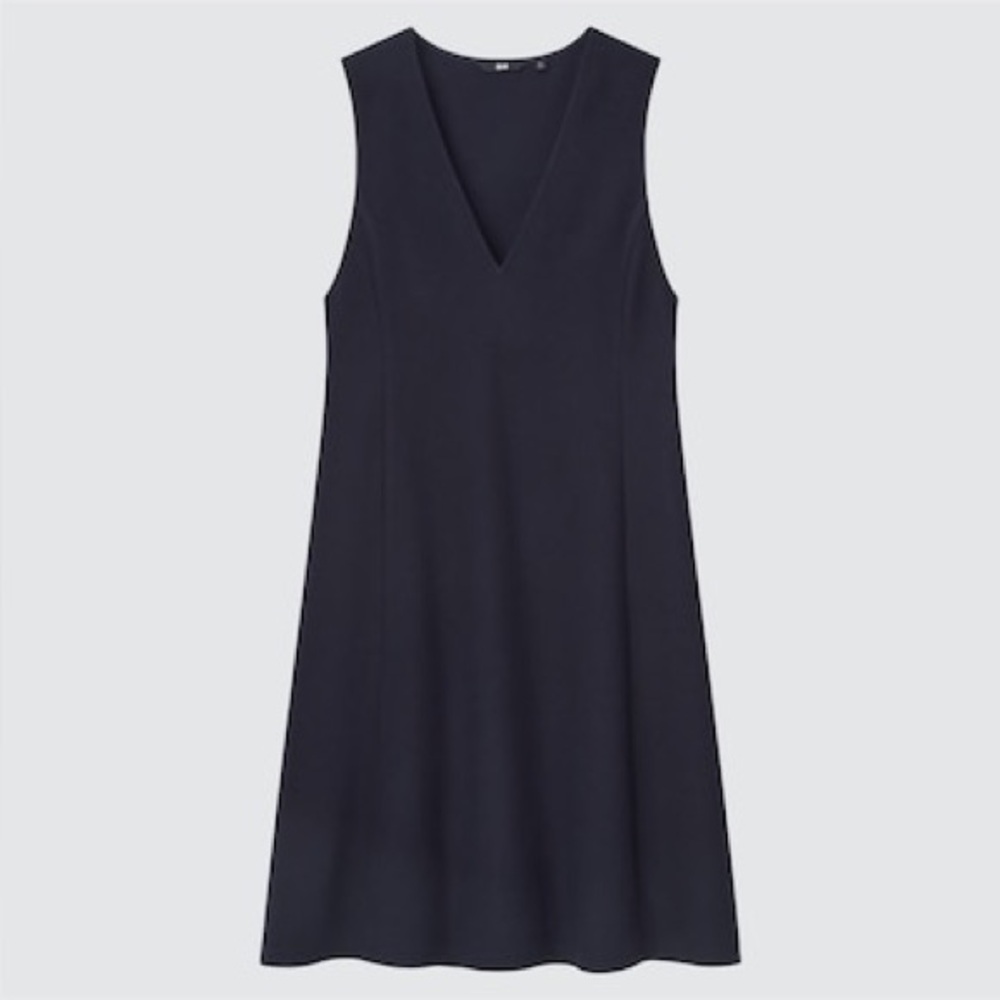 NWT Uniqlo Brushed Jersey Jumper Skirt in 69 Navy
